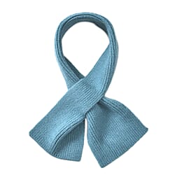 Winter Closeout Knitted Scarf- Ming Blue