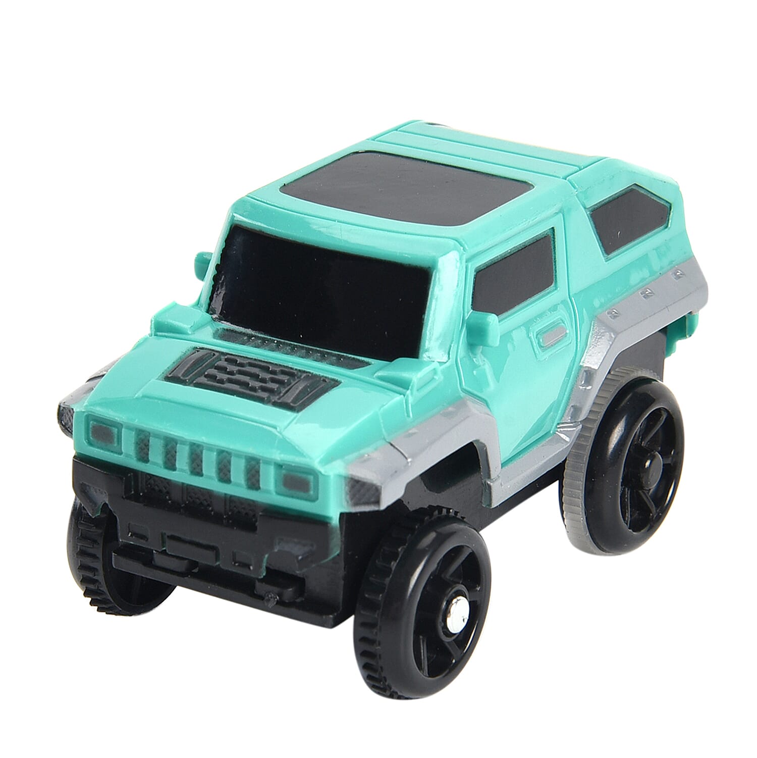 Set of 44 Pcs Track - 2 Toy Car (2xAA Battery Not Inc.)