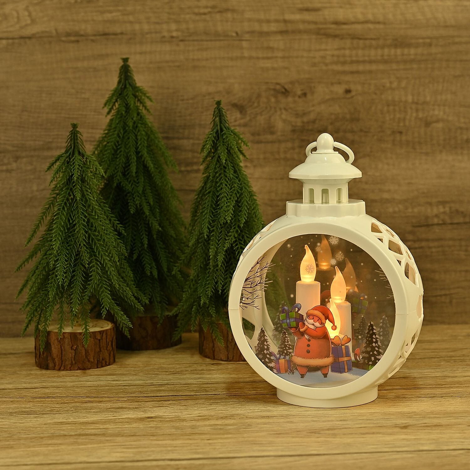 Christmas Ornament (Size 17x9x24 cm) - White