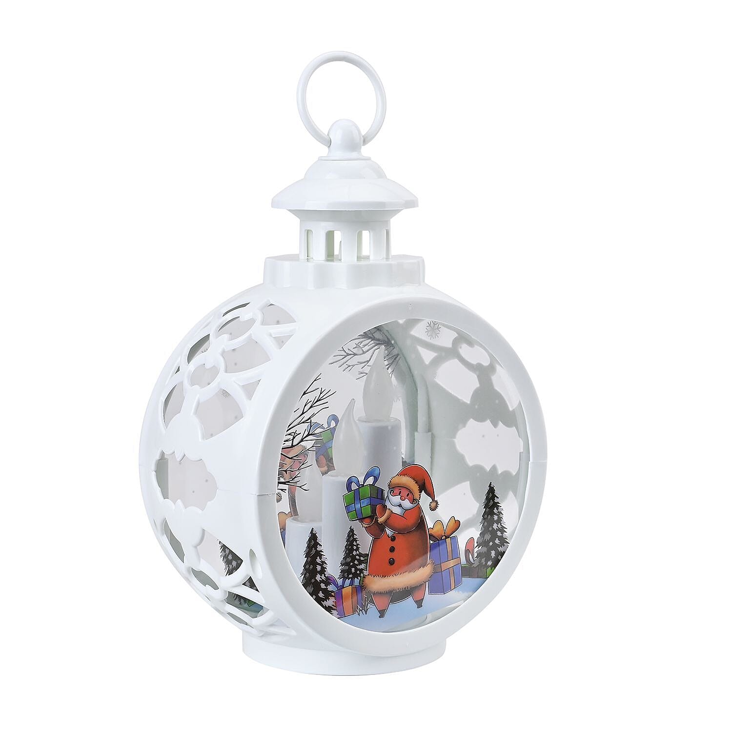 Christmas Ornament (Size 17x9x24 cm) - White