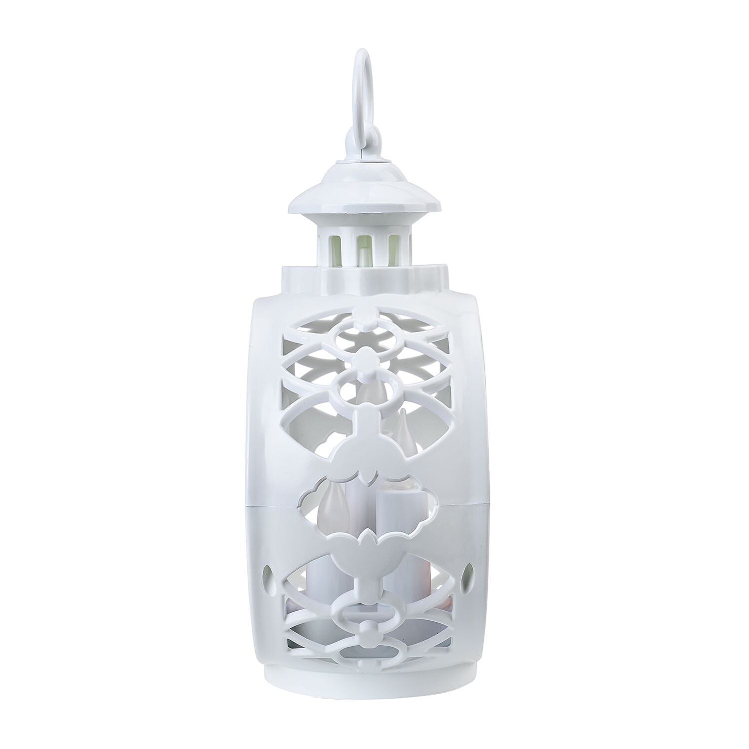 Christmas Ornament (Size 17x9x24 cm) - White