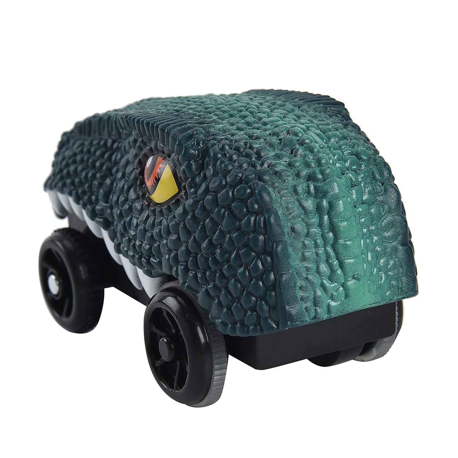 Set of 44 Pcs Track - 2 Toy Car with Dinosaur Theme (2 xAA Battery Not Inc.)