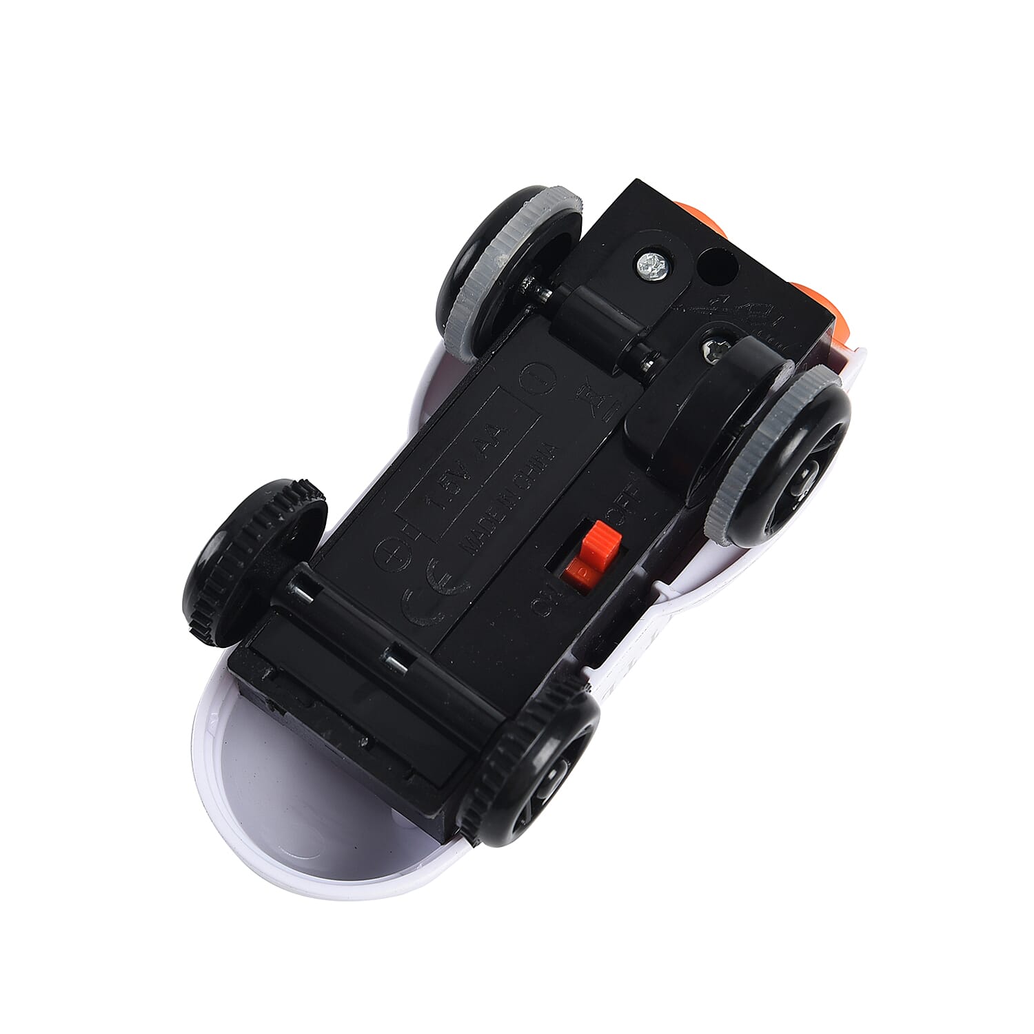 Set of 31 Pcs Track, 1 Car (1xAA Battery Not Inc.) - 2 Spacemen with Outer Space Theme