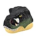 Sound & Eye Lights Electric Dinosaur Mask (Size 56x31x13cm) (3 Button Batteries Not Inc.) - Green