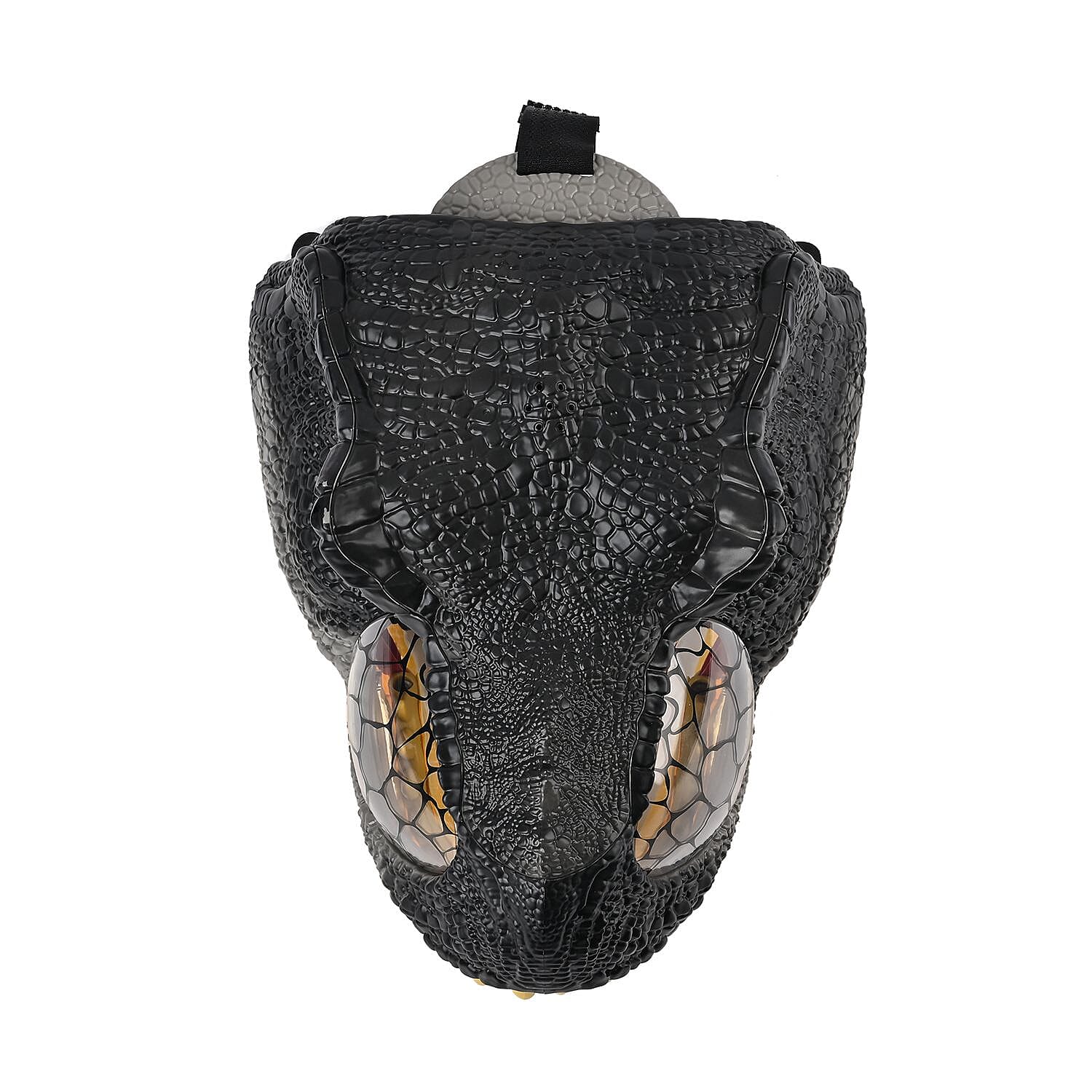 Sound - Eye Lights Electric Dinosaur Mask (Size 56x31x13cm) (3 Button Batteries Not Inc.) - Grey