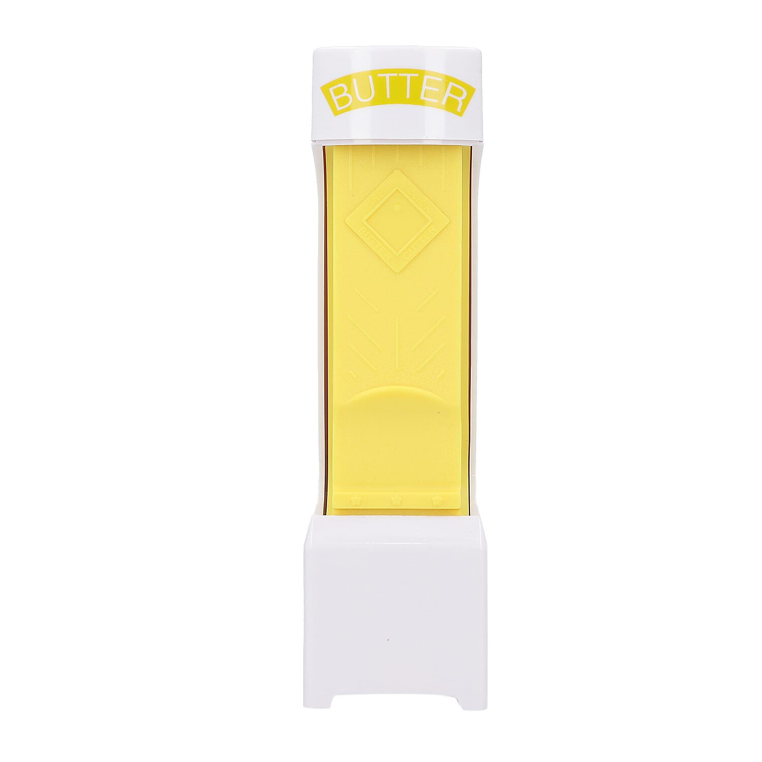 Butter and Cheese Cutter Slicer (Size 20x8x6 Cm) - Yellow & White