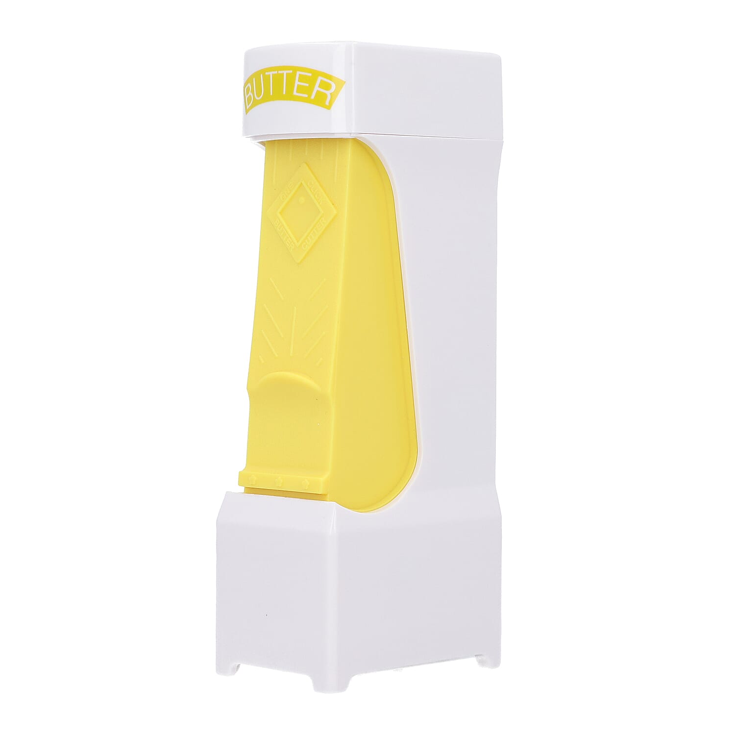 Butter and Cheese Cutter Slicer (Size 20x8x6 Cm) - Yellow & White