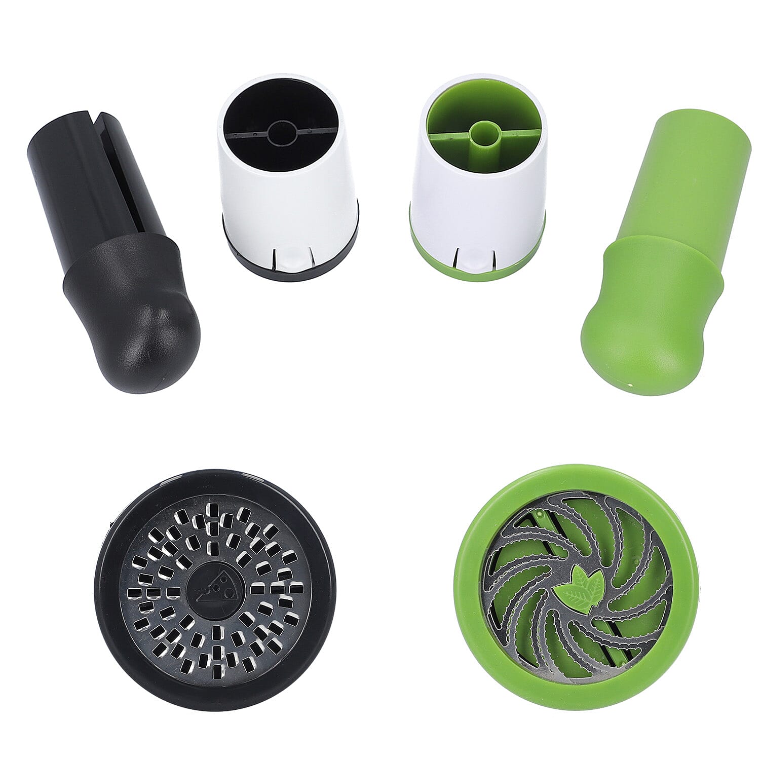 Set of 2 - Multi Purpose Herb Grinder and Cheese Mill (Size 15x8x8 Cm)