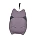 Cat Pouch with Zipper Closure - Purple
