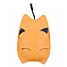 Cat Pouch with Zipper Closure - Mustard