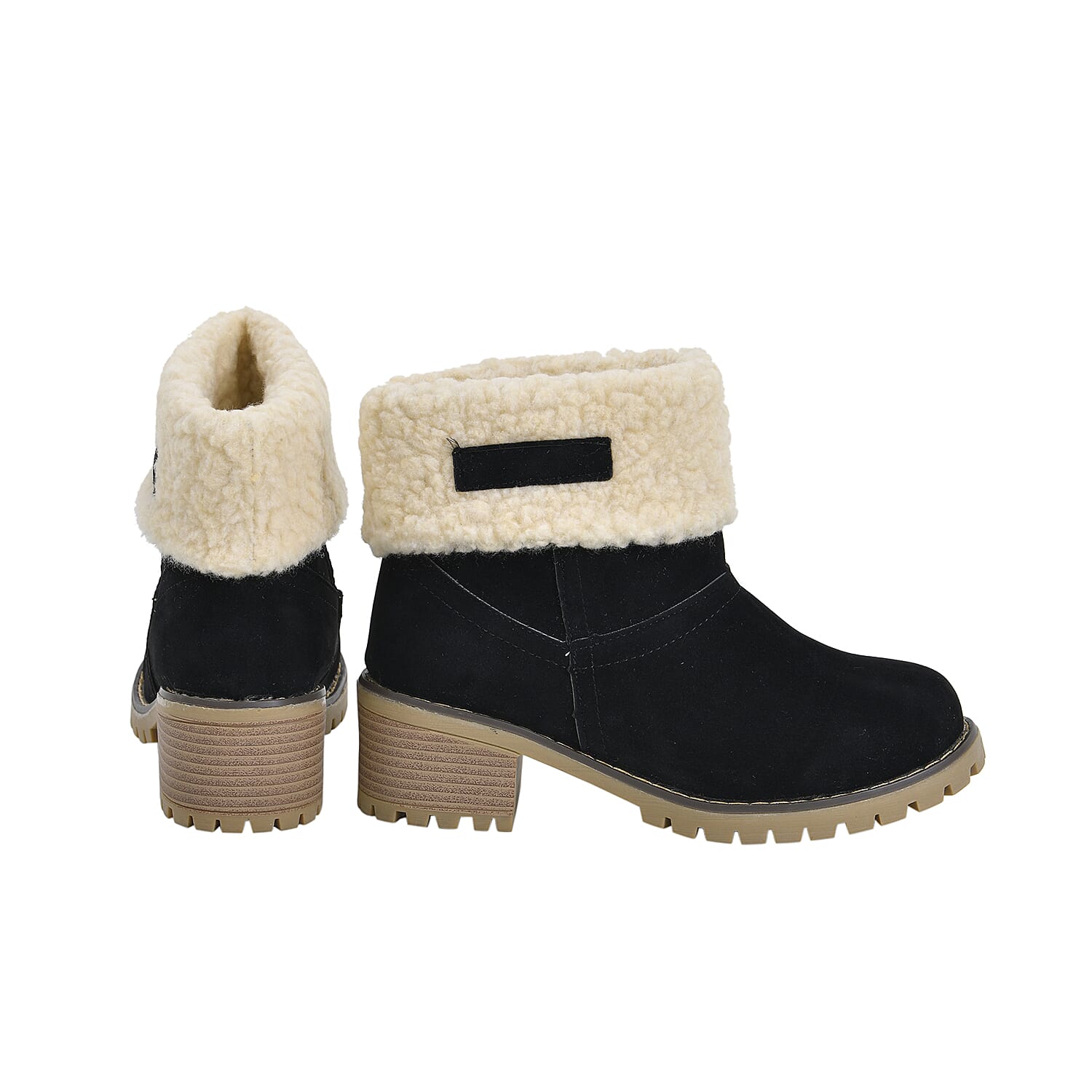 Winter Sherpa Inside Boot - Black