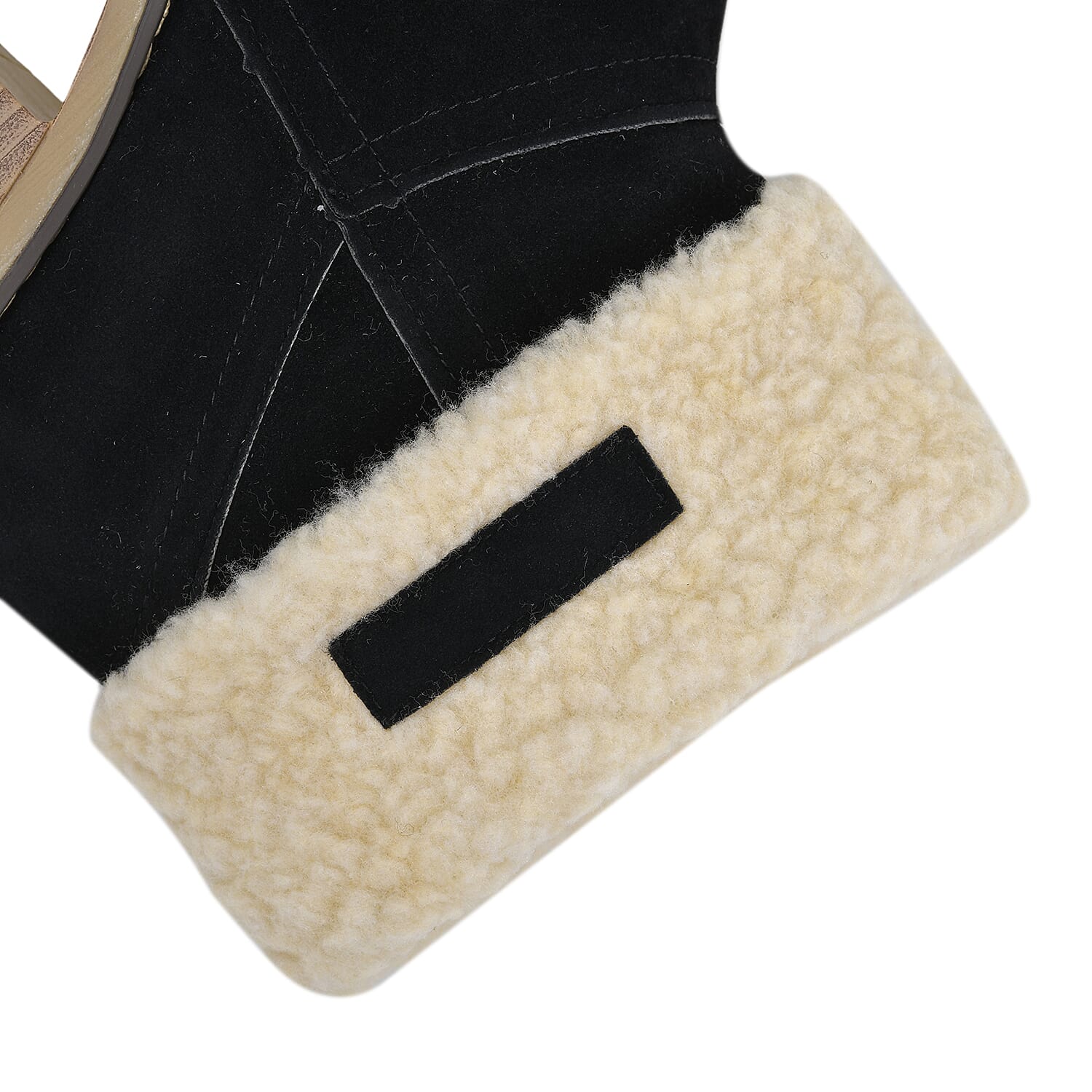 Winter Sherpa Inside Boot - Black