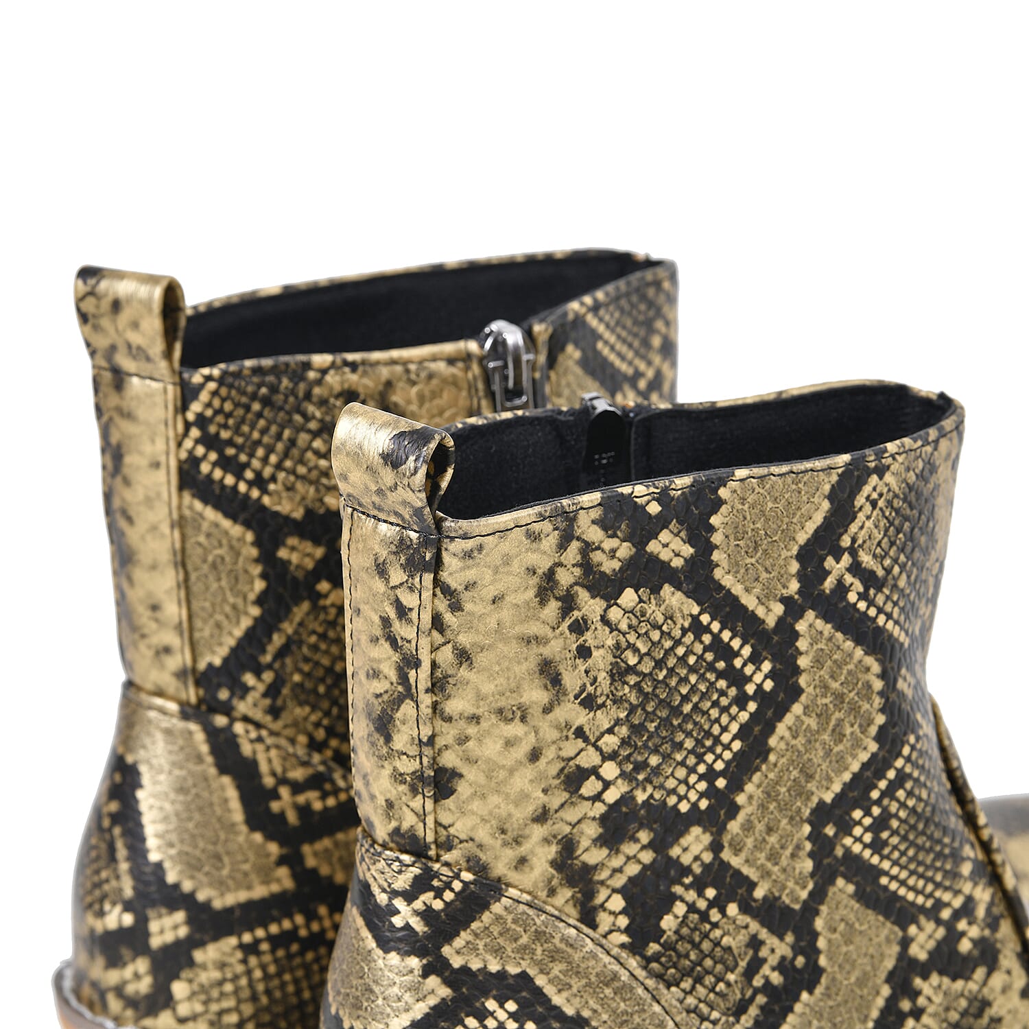 Women Winter Boots Snake Pattern