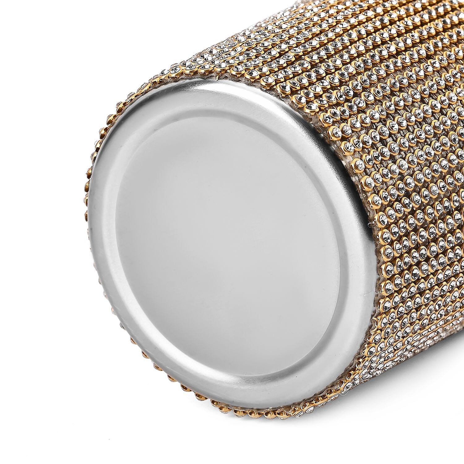 Crystal Studded Stainless Steel Mug (30oz) - Champagne