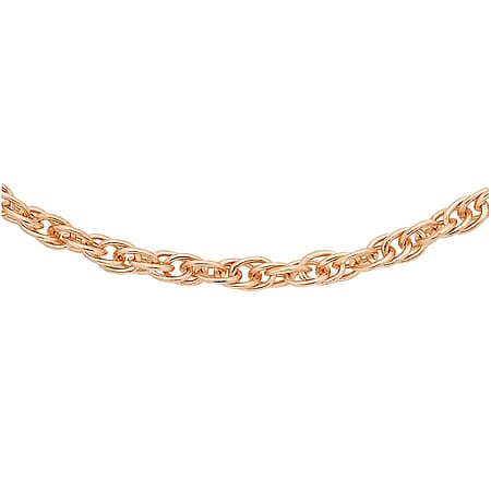 Prince of Wales Chain 20 Inch in 9K Rose Gold