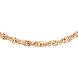 14 Prince of Wales Chain 18 Inch in 9K Rose Gold