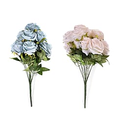 Set of 2 Artificial rose Flower
