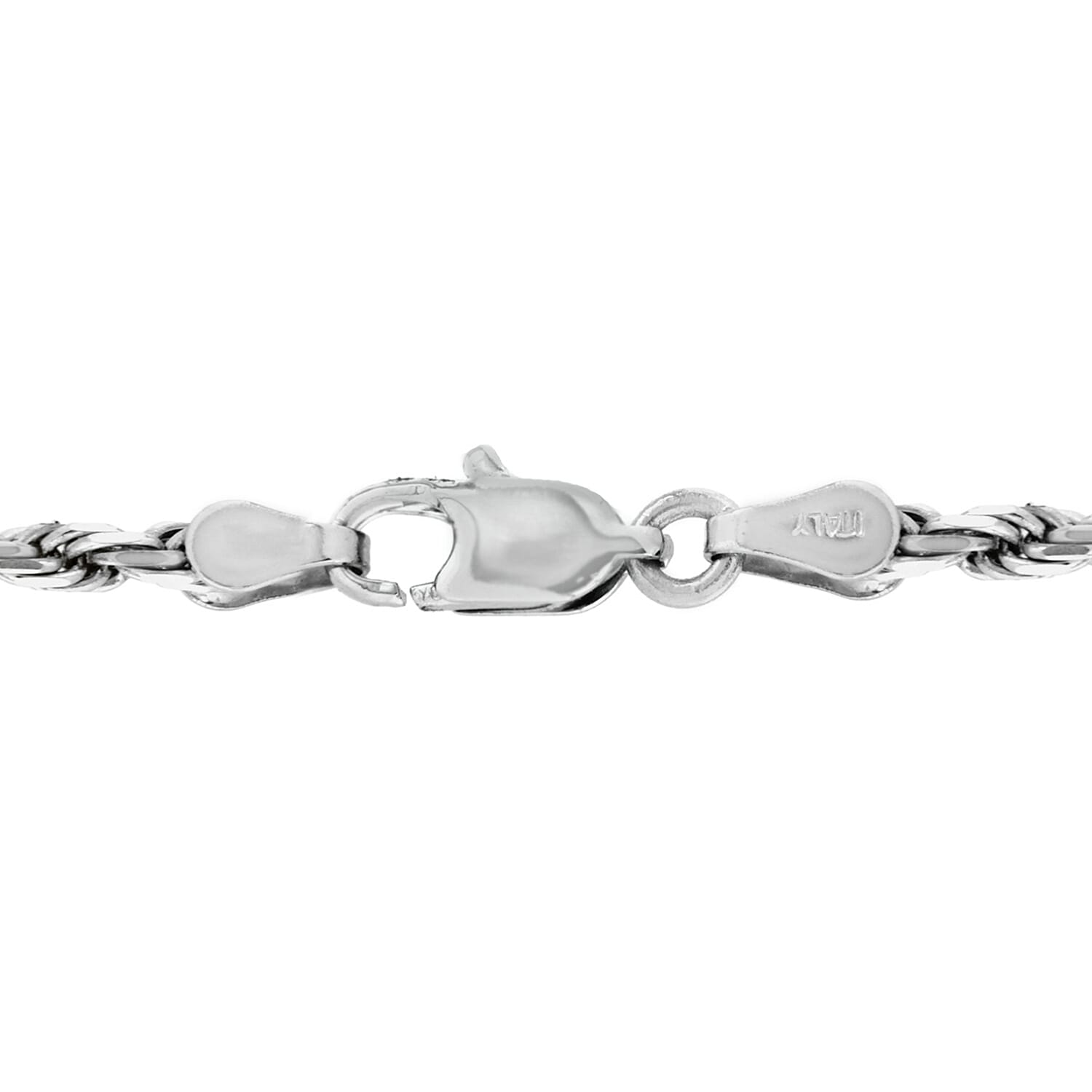 9K White Gold  Chain (Size - 20),  Gold Wt. 3.3 Gms