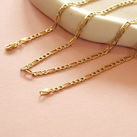 9K Yellow Gold  Chain (Size - 18),  Gold Wt. 6.1 Gms