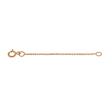 0.75mm Extension Chain 2 Inch in 9K Rose Gold 0.75mm Extension Chain 2 Inch in 9K Rose Gold