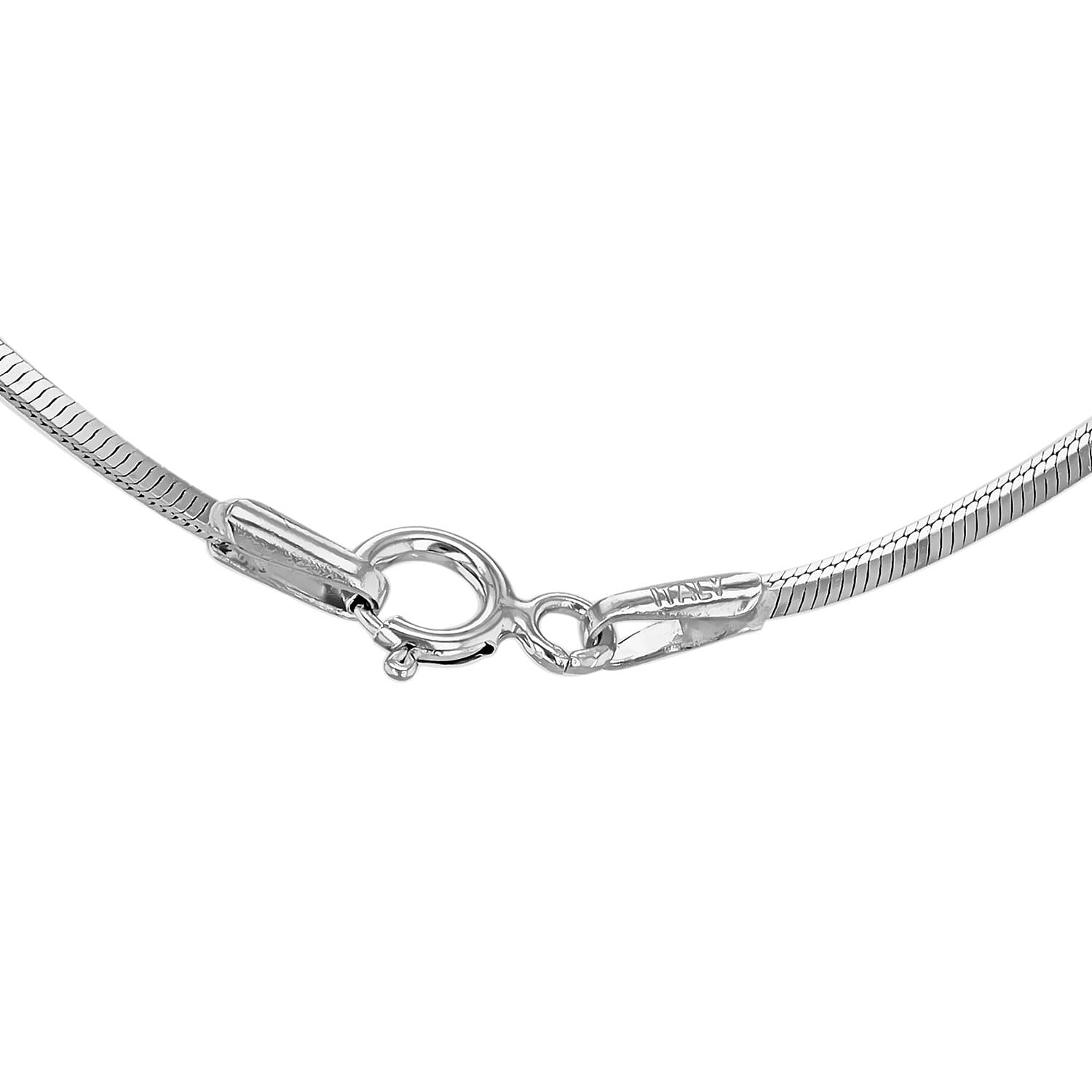 9K White Gold  Chain (Size - 18),  Gold Wt. 3.6 Gms