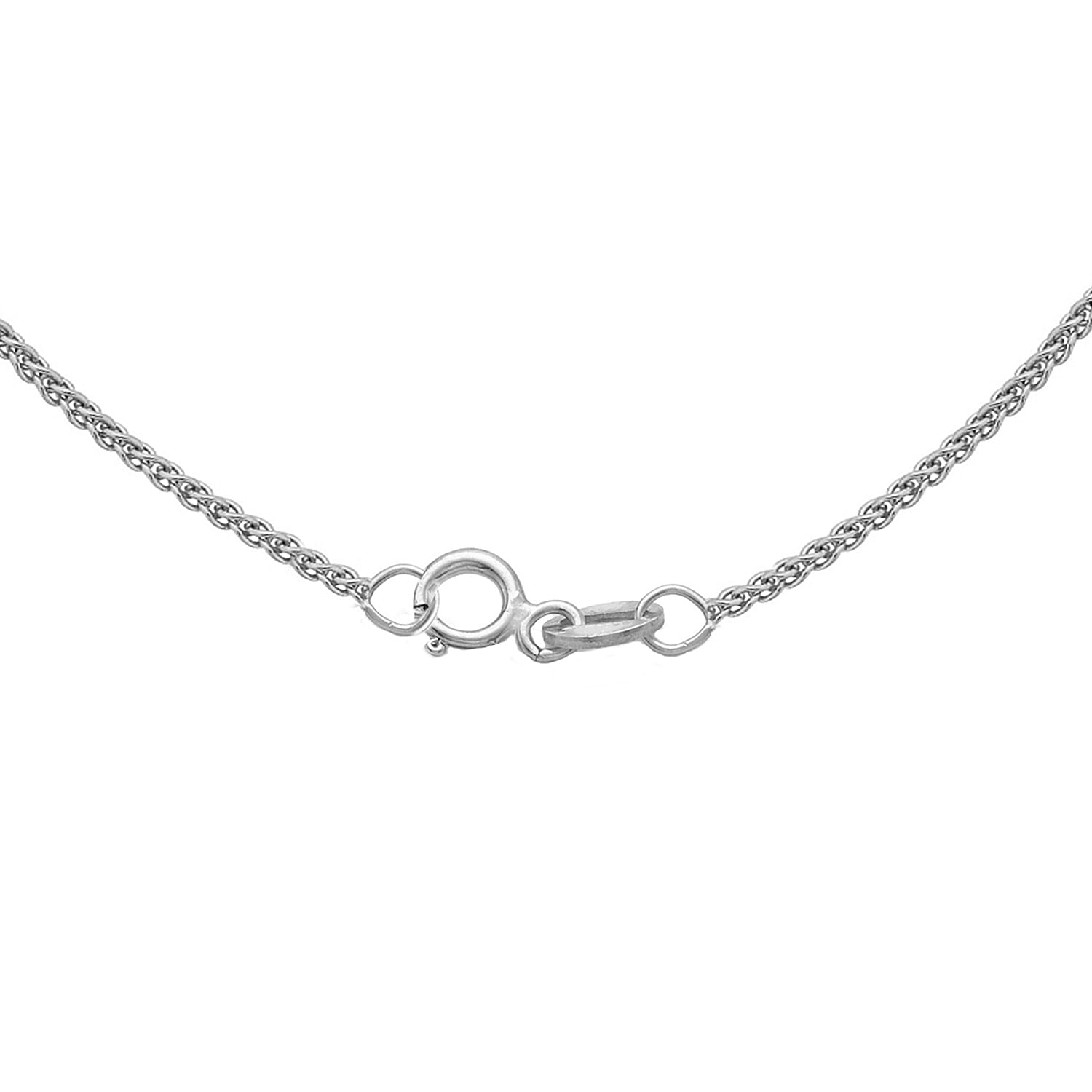 9K White Gold  Chain (Size - 20),  Gold Wt. 2.1 Gms