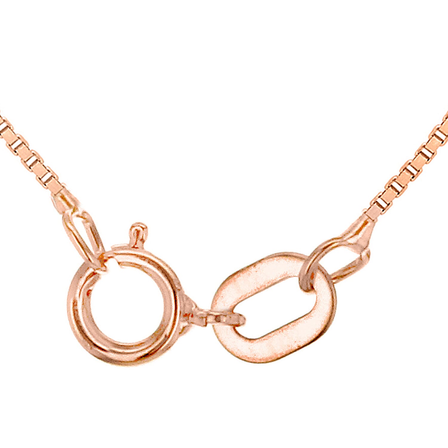 9K Rose Gold  Chain (Size - 18),  Gold Wt. 1.3 Gms