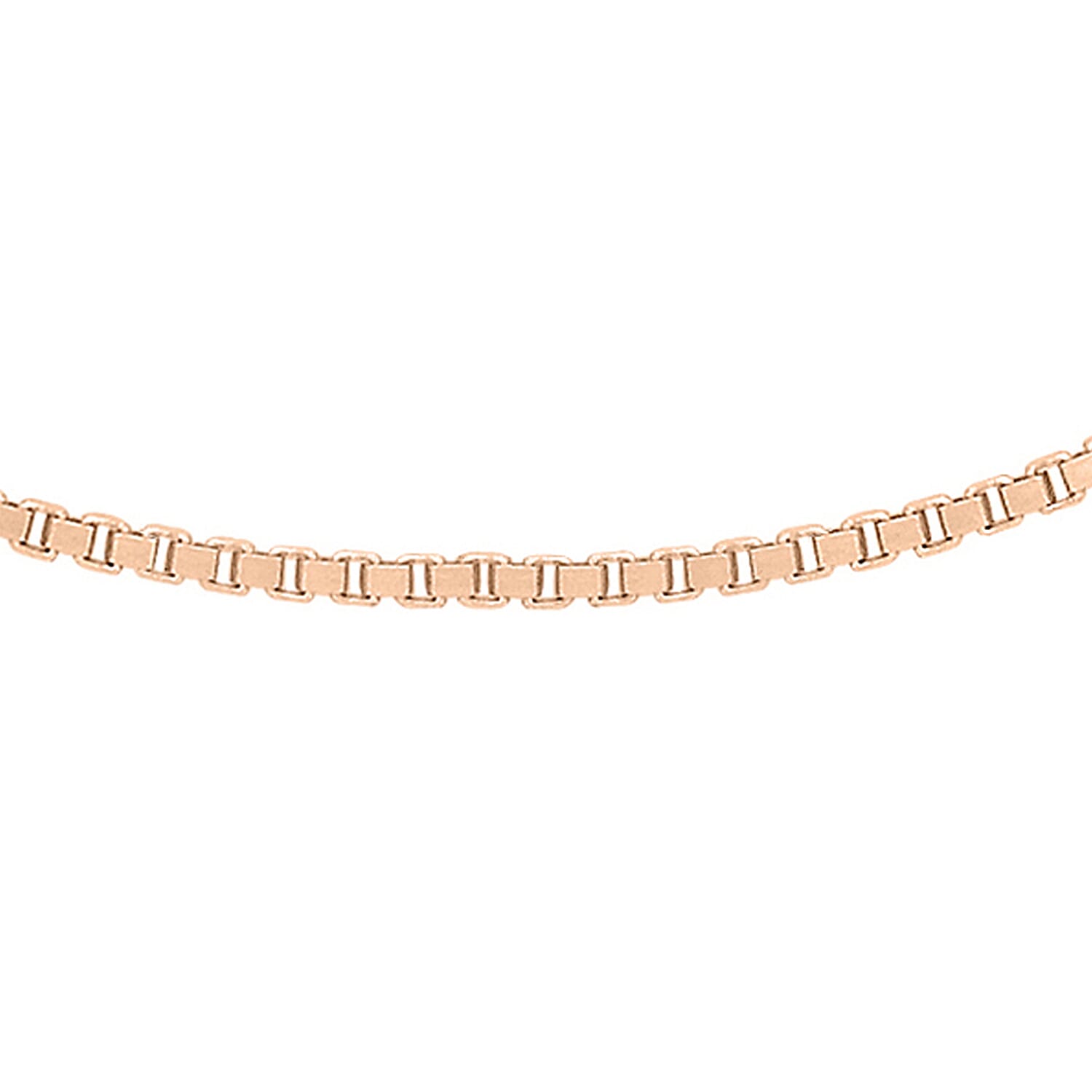 9K Rose Gold  Chain (Size - 20),  Gold Wt. 1.5 Gms