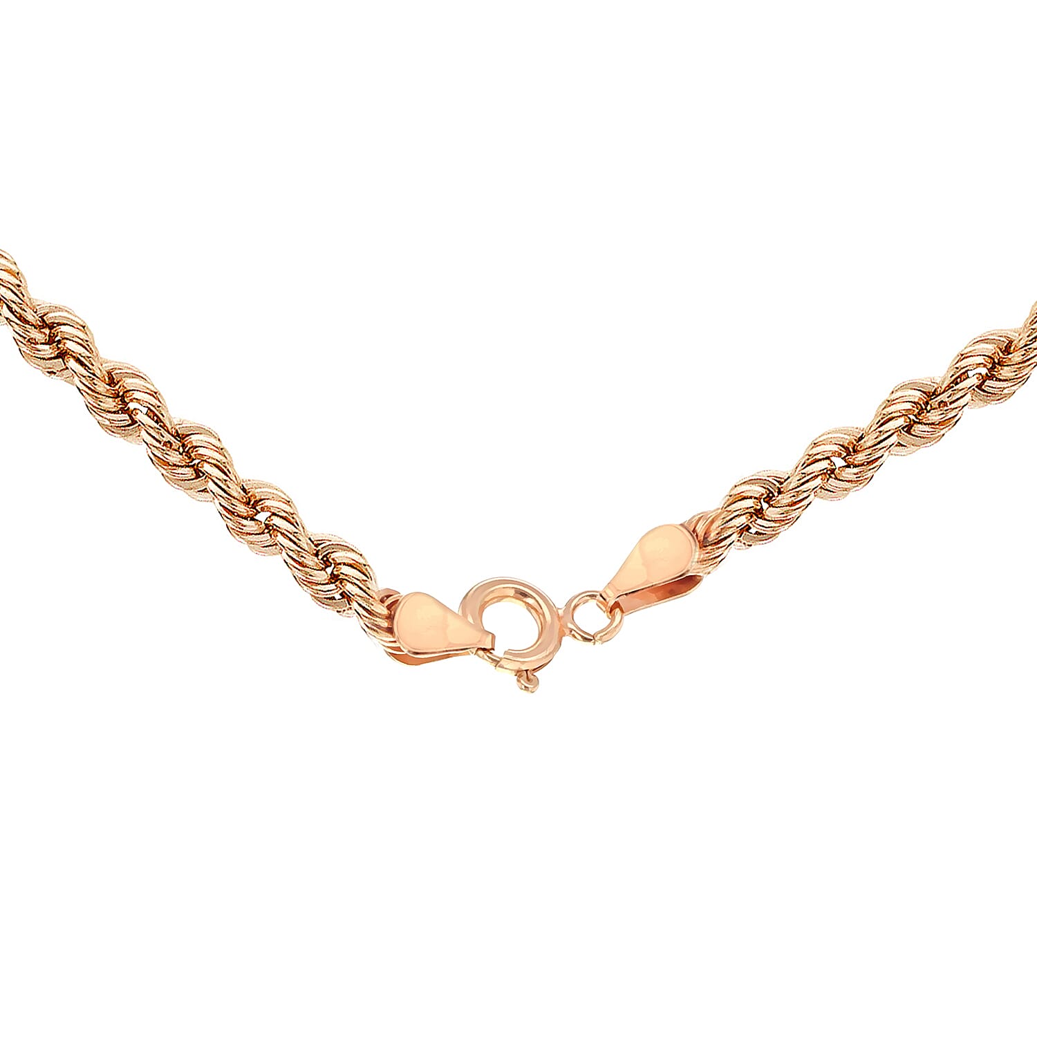 9K Rose Gold  Chain (Size - 18),  Gold Wt. 4 Gms