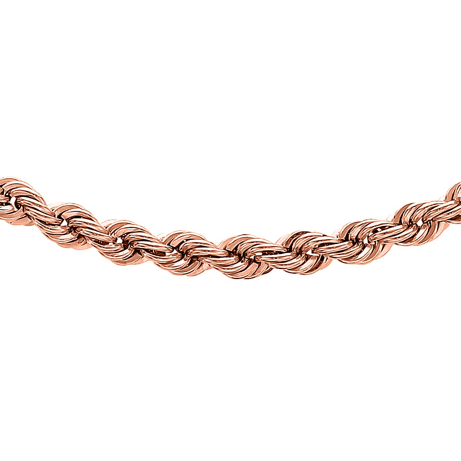 9K Rose Gold  Chain (Size - 18),  Gold Wt. 4 Gms