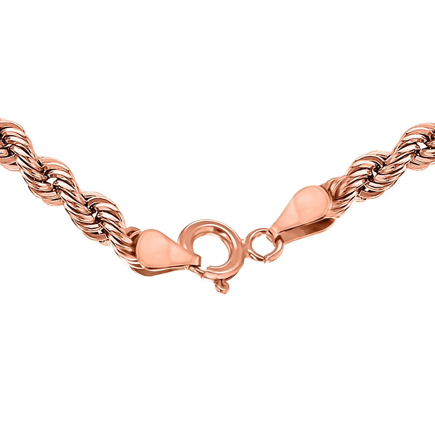 9K Rose Gold  Chain (Size - 18),  Gold Wt. 4 Gms