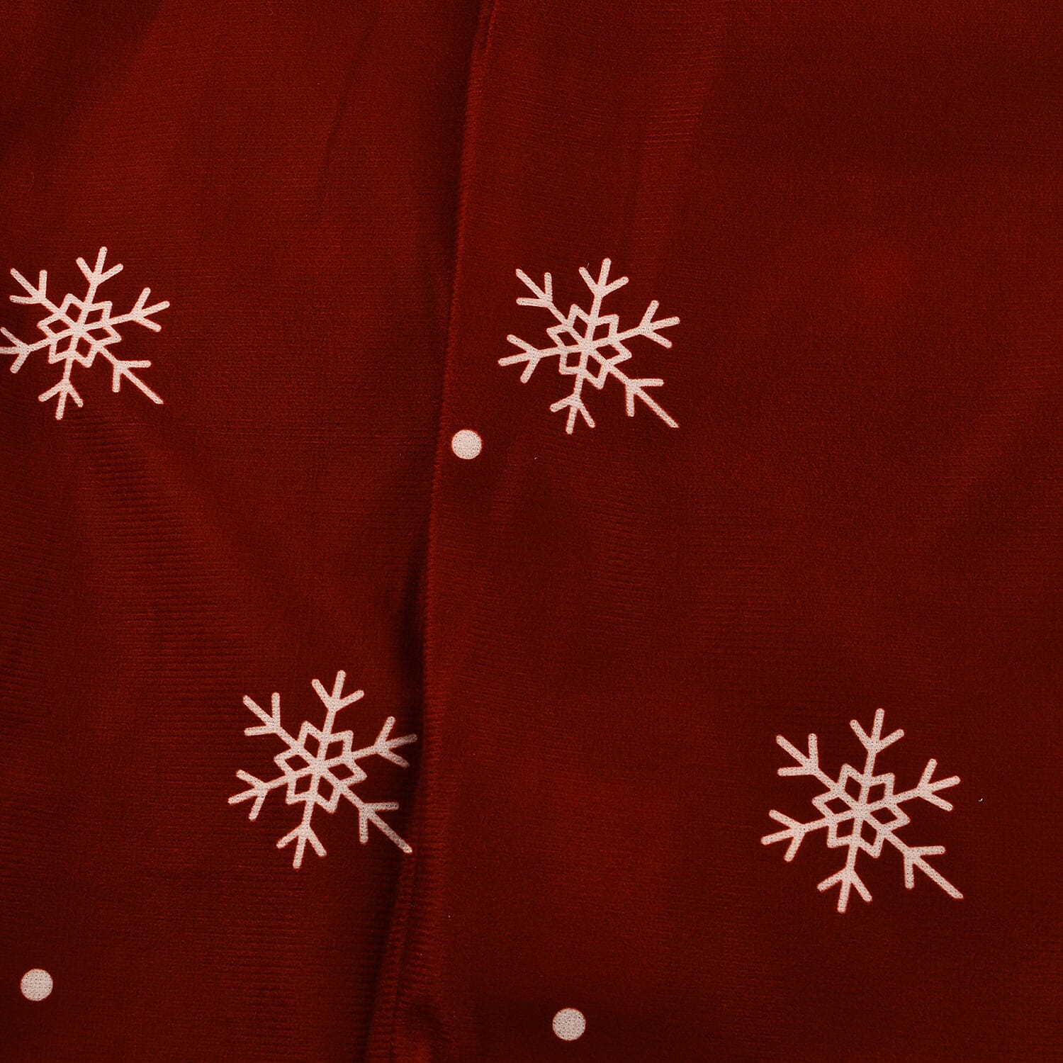 Set of 4 - Christmas Chair Covers with Reindeer Pattern