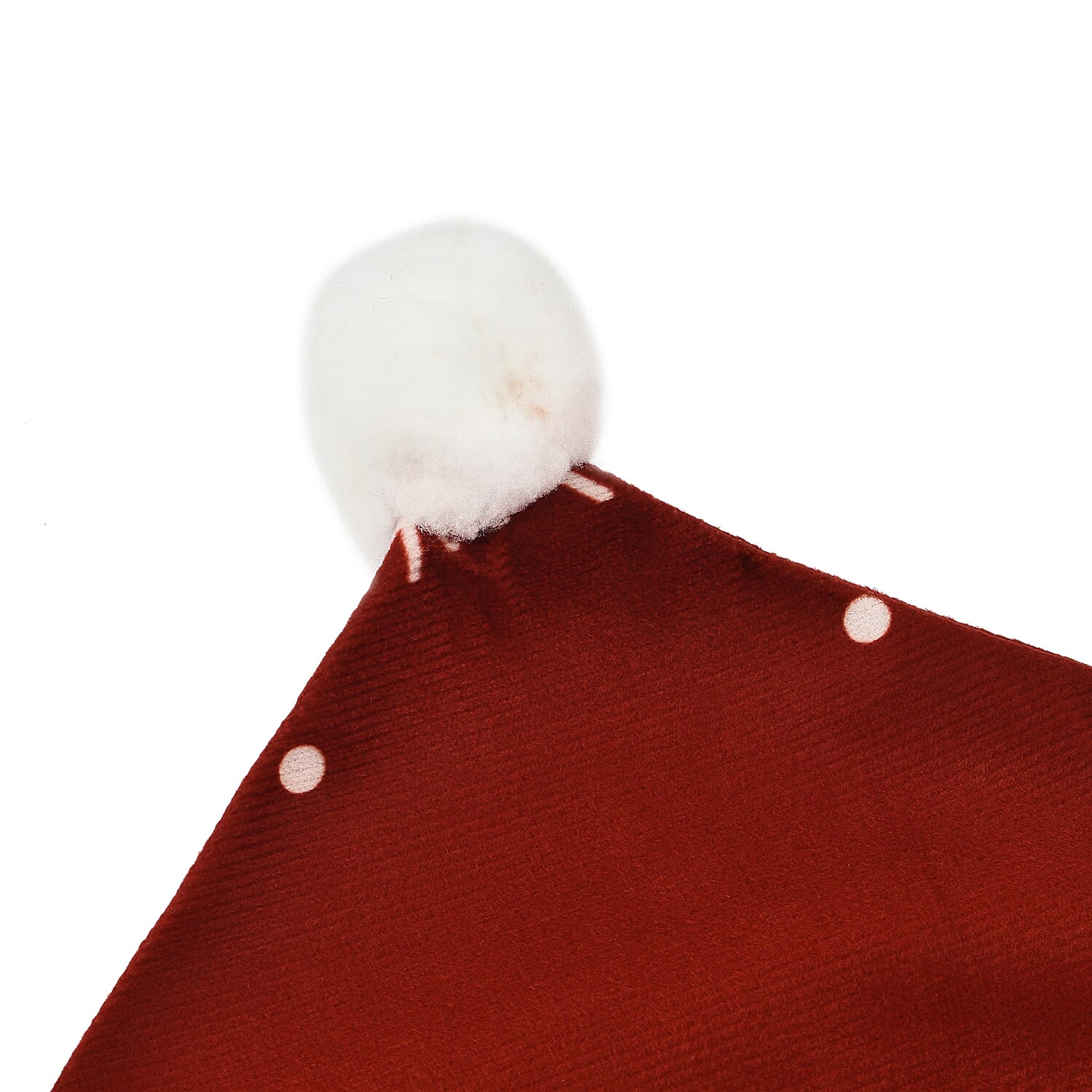 Set of 4 - Christmas Chair Covers with Reindeer Pattern