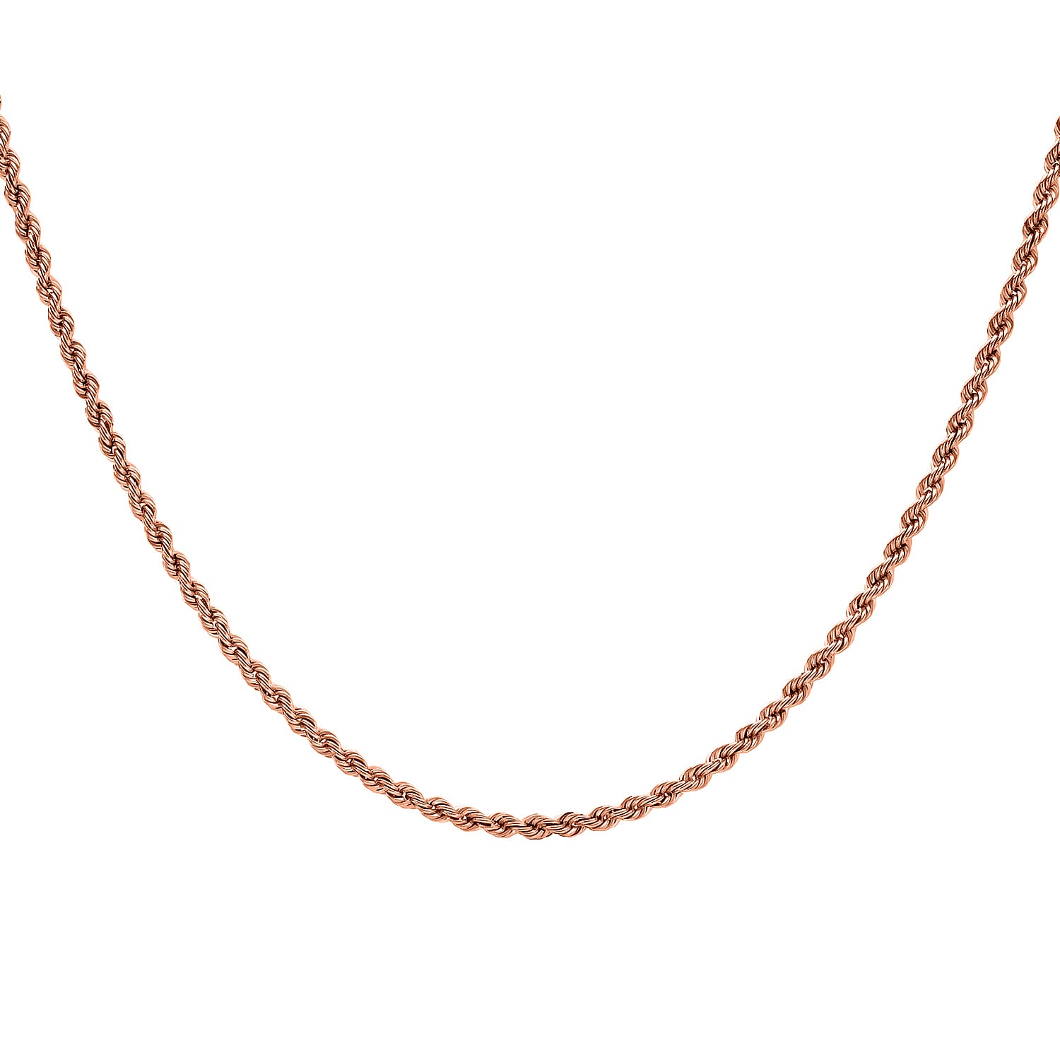 9K Rose Gold Chain (Size - 24), Gold Wt. 5.3 Gms 9K Rose Gold Chain (Size - 24), Gold Wt. 5.3 Gms