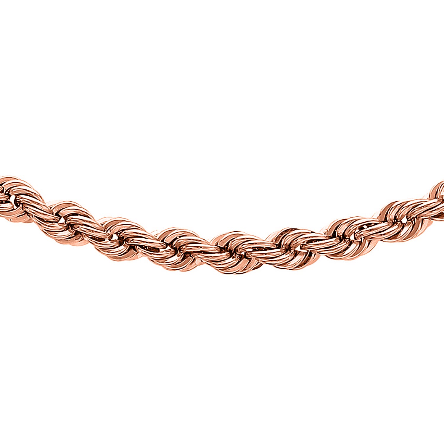 9K Rose Gold Chain (Size - 24), Gold Wt. 5.3 Gms 9K Rose Gold Chain (Size - 24), Gold Wt. 5.3 Gms