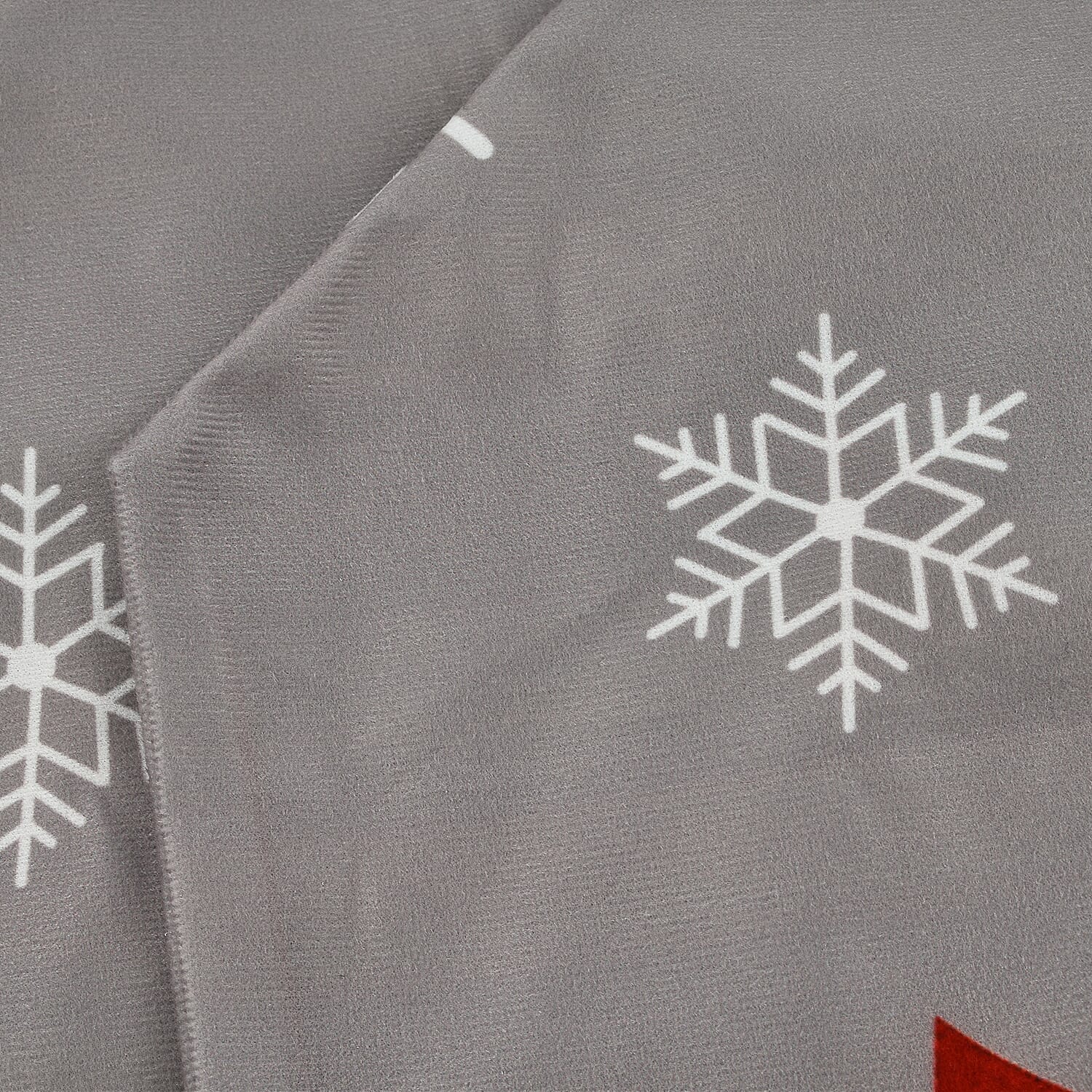 Set of 4 - Christmas Chair Covers with Snowman Pattern