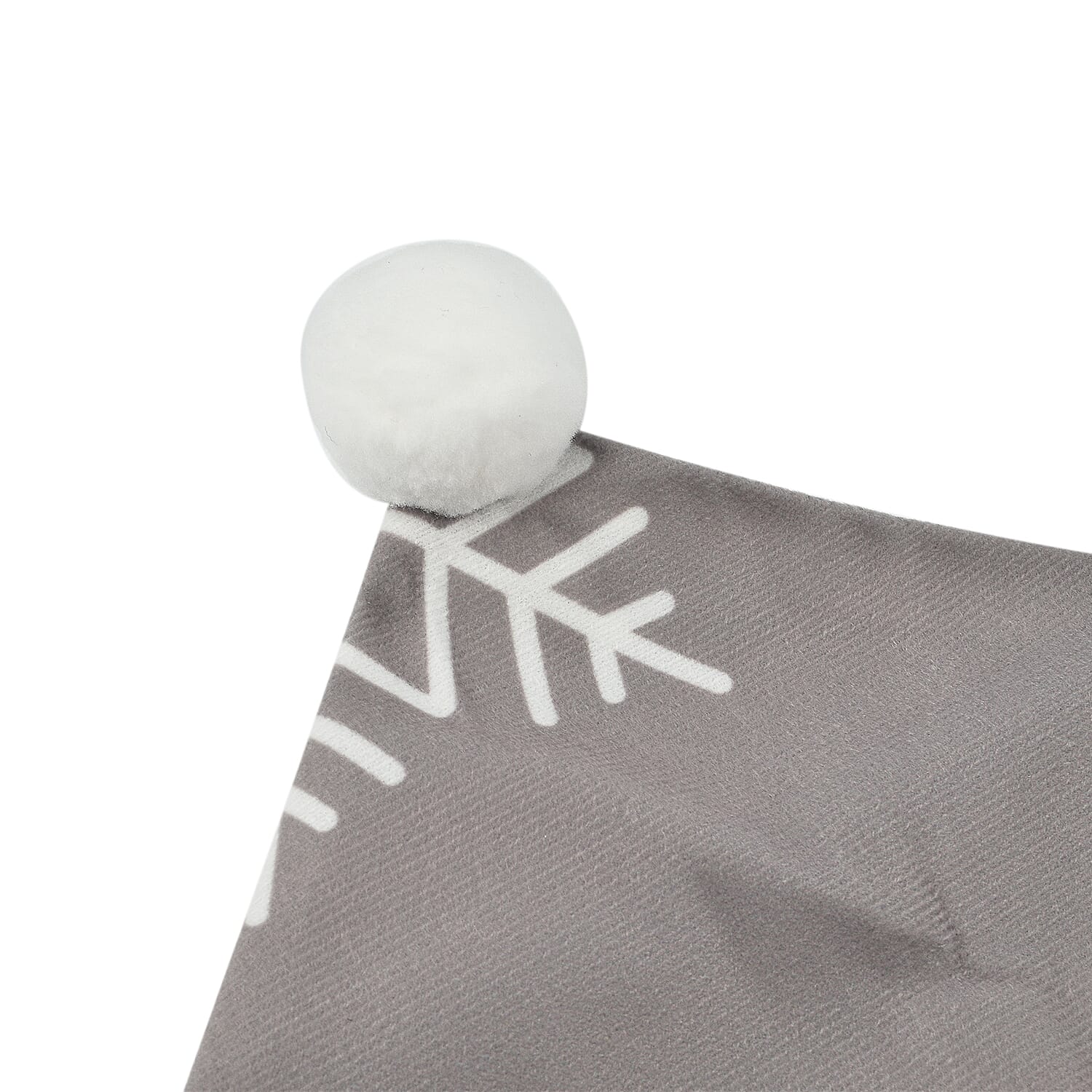 Set of 4 - Christmas Chair Covers with Snowman Pattern