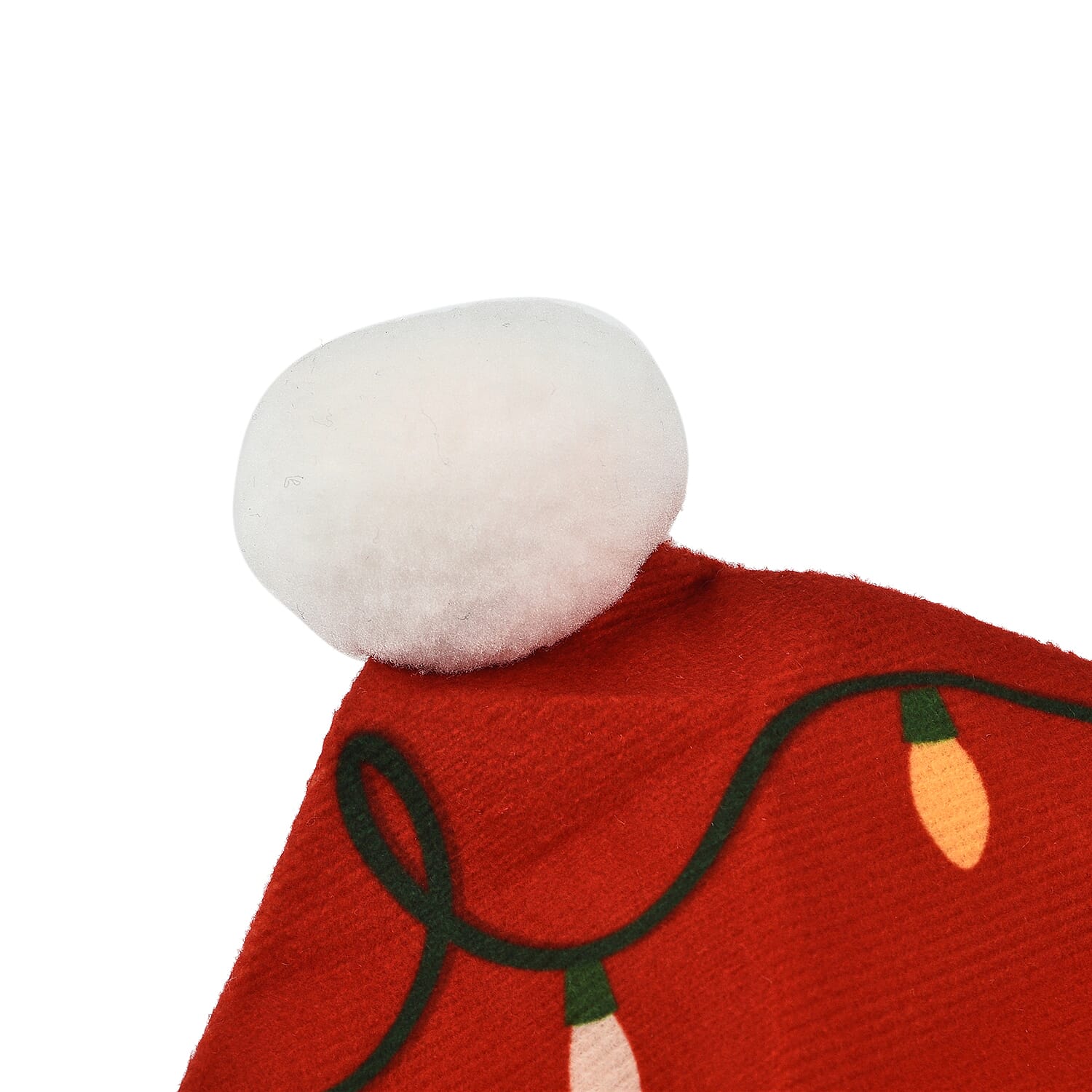 Set of 4 - Christmas Chair Covers with Christmas Tree Pattern