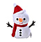 Snowman Plush Christmas Figure 40cm Tall
