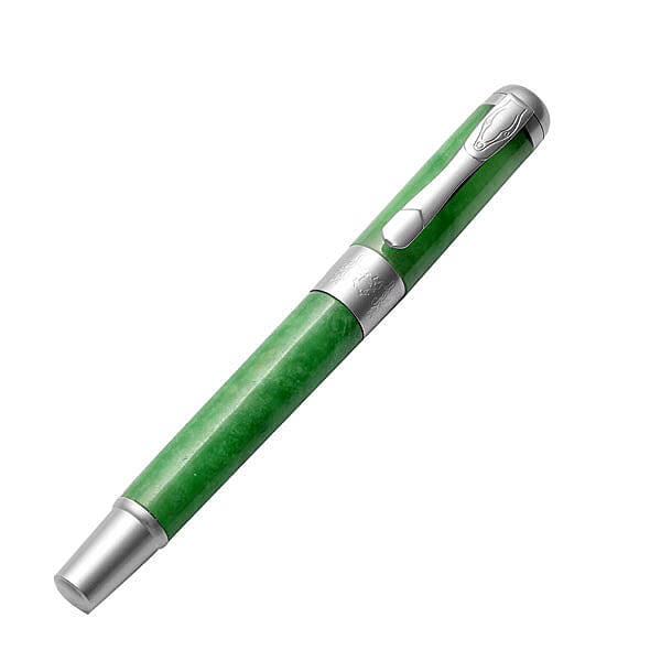 Green Jade Ink Pen (Size:14.2x1.5Cm)