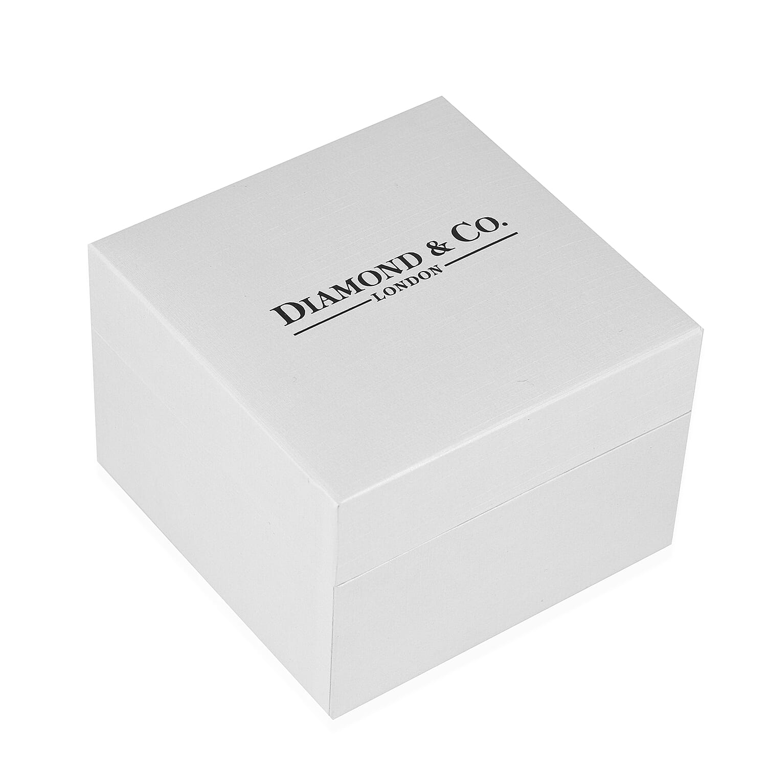 DIAMOND & CO. Natural Pink Diamond Studded Ladies Watch with Rose Gold Colour Chain Strap