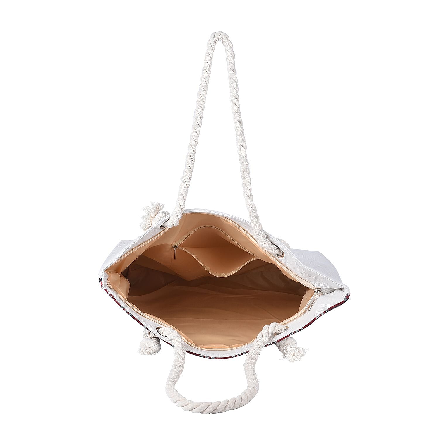 Christmas Collection Joy Pattern Tote Bag - Black