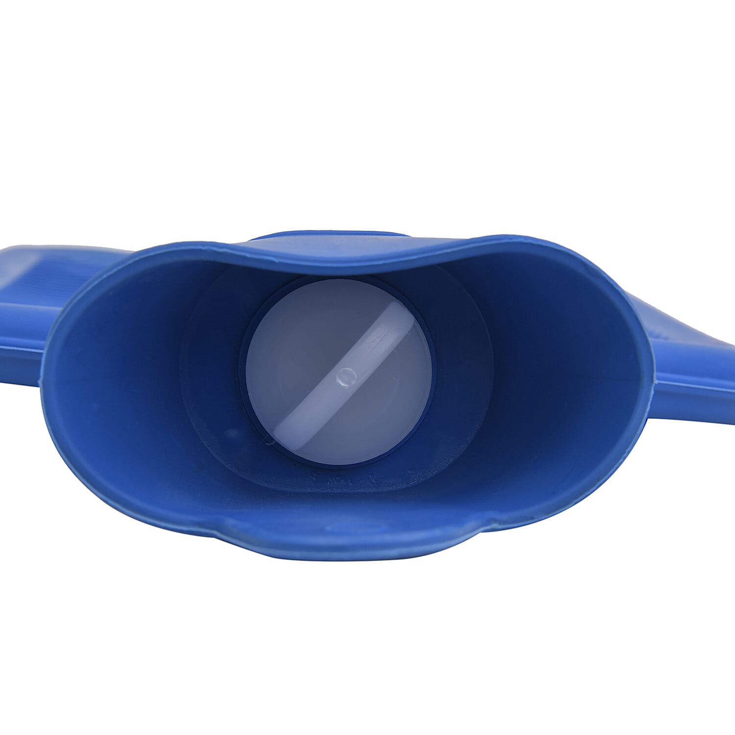 Set of 2 Hot Water Bottles with Faux Fur Cover  Light Blue and Pink