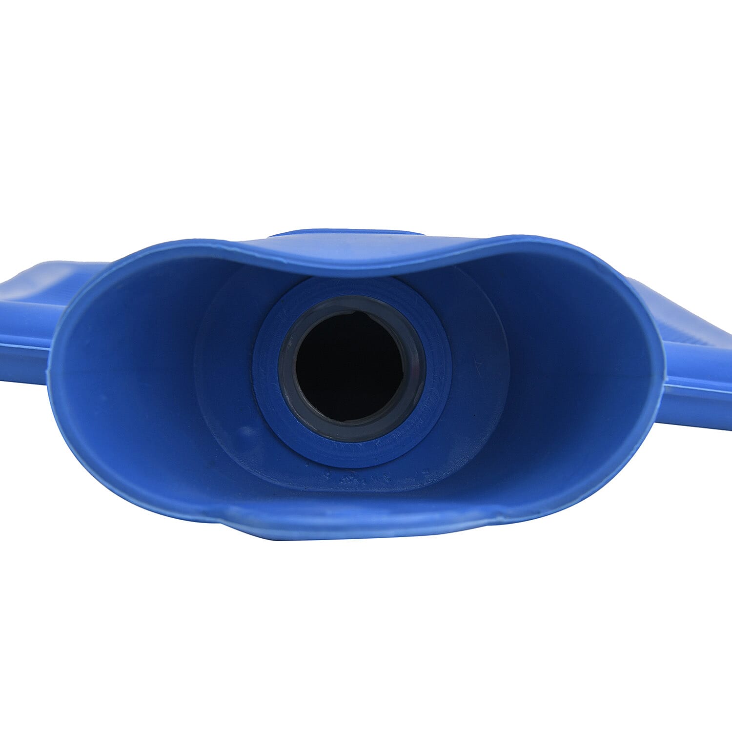 Set of 2 Hot Water Bottles with Faux Fur Cover  Light Blue and Pink