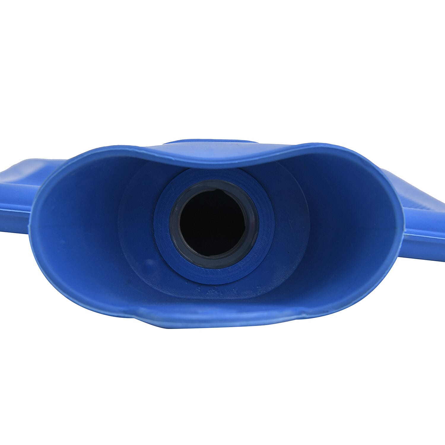 Set of 2 Hot Water Bottles with Faux Fur Cover (Size 33x20 Cm) - White & Pink