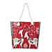 Christmas Collection Joy Pattern Tote Bag - Black