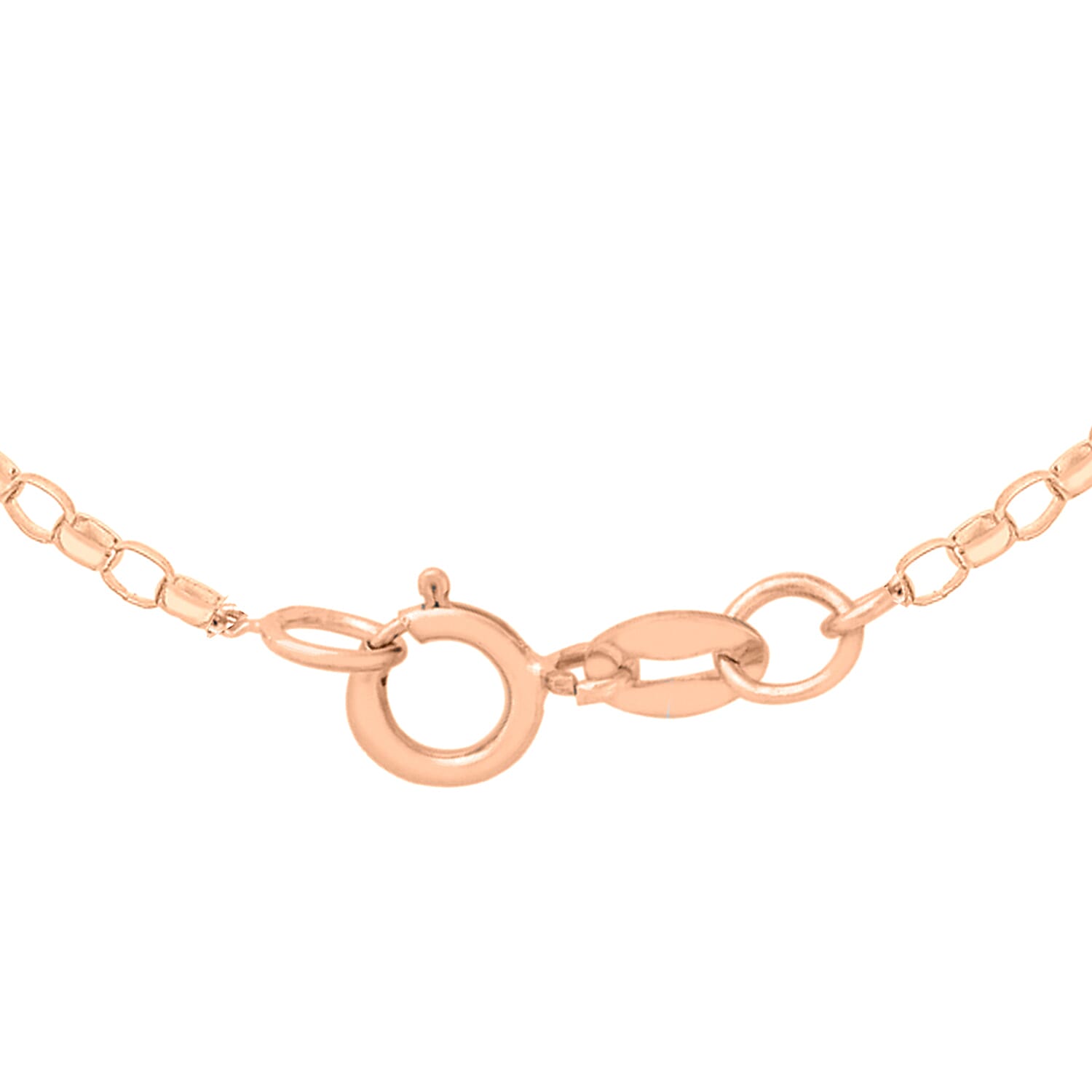 9K Rose Gold  Chain (Size - 24),  Gold Wt. 3.5 Gms