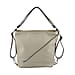 100% Genuine Leather Crossbody Bag with Adjustable Strap - Tan