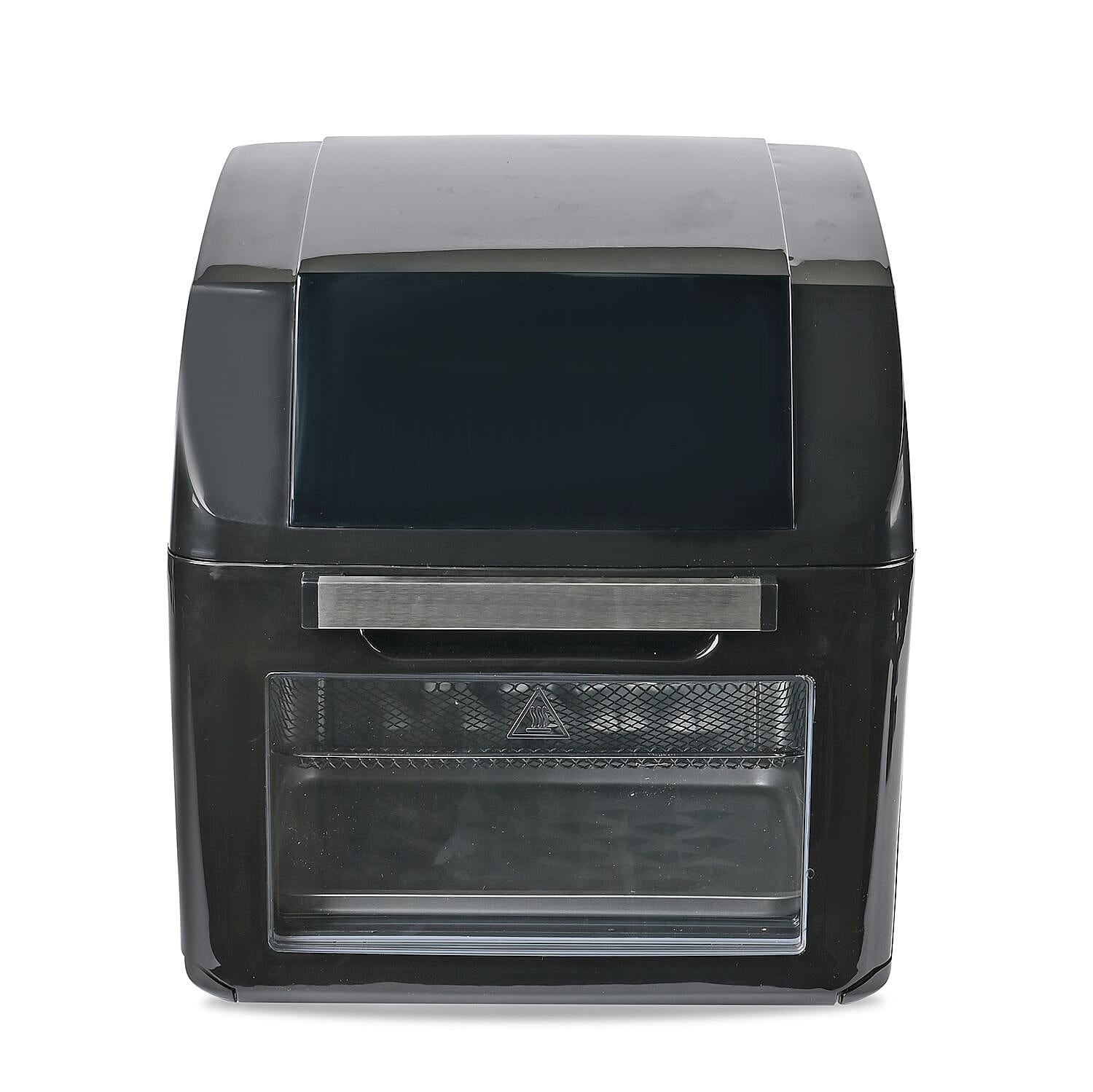 10 in 1 Combined Air Fryer with Rotisserie, Shelves And Rotating Barrell. Touch LED Display & 12L Capacity (Air Fry, Grill, Bake, Roast, Toast, Pizza) - Black