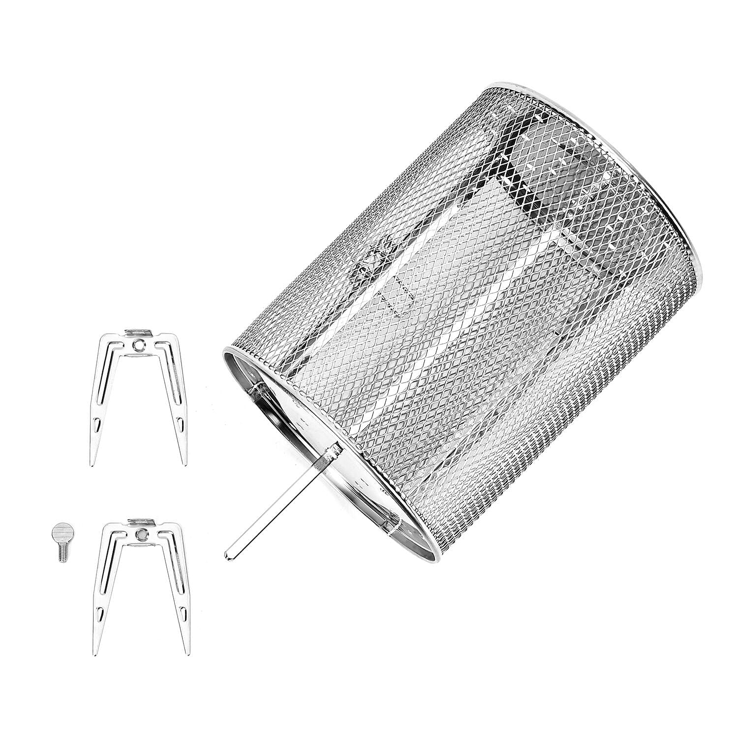 10 in 1 Combined Air Fryer with Rotisserie, Shelves And Rotating Barrell. Touch LED Display & 12L Capacity (Air Fry, Grill, Bake, Roast, Toast, Pizza) - Black